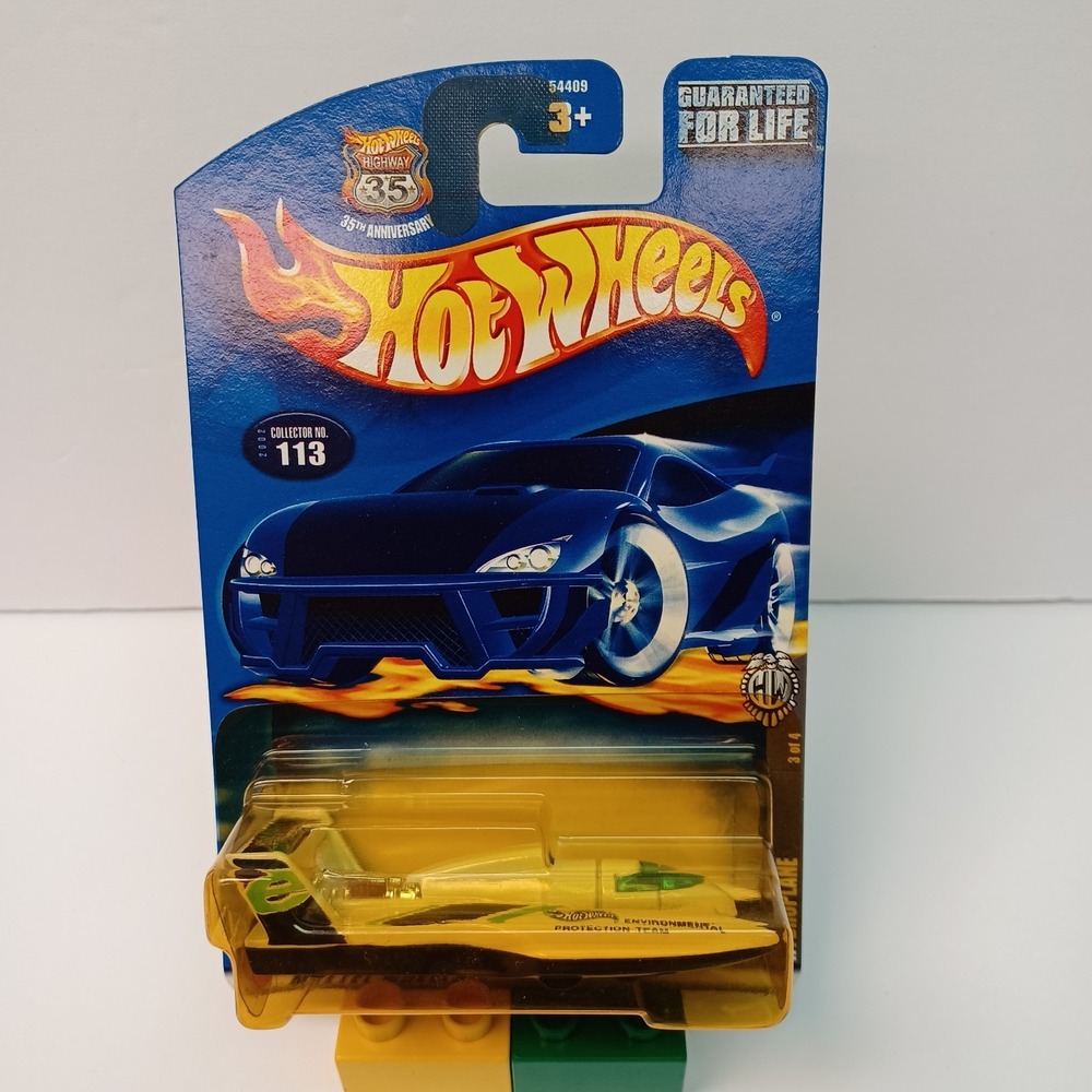 Hot Wheels Highway 35 ANNIVERSARY METAL COLLECTION - Hydroplane Racing Boat!